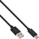 InLine - USB 2.0 Kabel, Typ C Stecker an A Stecker,...