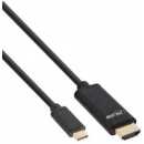 InLine - USB Display Kabel, USB Typ-C Stecker zu HDMI...