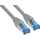 InLine - Patchkabel, S/FTP (PiMf), Cat.6A, 500MHz, halogenfrei, Kupfer, grau, 2m