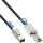InLine - externes Mini SAS HD Kabel, SFF-8644 zu SFF-8088, 6Gb/s, 2m