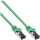 InLine - Patchkabel, S/FTP (PiMf), Cat.8.1, 2000MHz, halogenfrei, Kupfer, grün, 1m