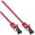 InLine - Patchkabel, S/FTP (PiMf), Cat.8.1, 2000MHz, halogenfrei, Kupfer, rot, 7,5m