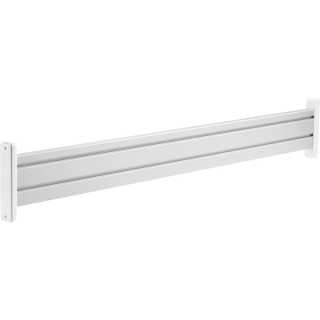 InLine - Slatwall Panel Aluminium, für Tischhalterung, 1m