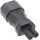 InLine - Netzadapter IEC 60320 C14 / C7, 3pol. Kaltgeräte zu 2pol.