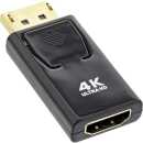 InLine - DisplayPort Adapter, DisplayPort Stecker auf...