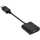 InLine - Basic DisplayPort Adapterkabel, DisplayPort Stecker auf VGA Buchse schwarz, 0,15m