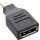 InLine - DisplayPort Adapter, mini DisplayPort Stecker auf DisplayPort Buchse, 4K/60Hz, schwarz