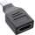 InLine - DisplayPort Konverter, mini DisplayPort Stecker auf HDMI Buchse, FullHD/60Hz, schwarz