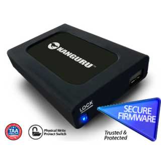 Kanguru - UltraLock USB 3.0 SSD mit physischem Schreibschutz - 2TB