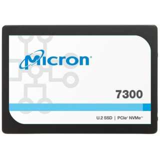 Micron - 7300 PRO - Solid-State-Disk - verschlüsselt - 1.92 TB - intern - 2.5" (6.4 cm) U.2 PCIe 3.0 x4 (NVMe) 256-Bit-AES Self-Encrypting Drive (SED)