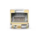 OEM - Generisch kompatibles 40G QSFP+ auf 4x10G SFP+ passives Kupfer Breakout Direct Attach Kabel (DAC), 0.5m (2ft)