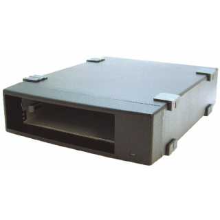 PDE - Storagegehäuse - 1x 5,25 Zoll HH - LTO ENCLOSURE - schwarz - SAS 8644 I/O. extra tief