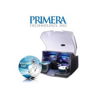 Primera - Disc Publisher DP-4052 DVD – one CD/DVD burn drive and printer; 50 discs capacity