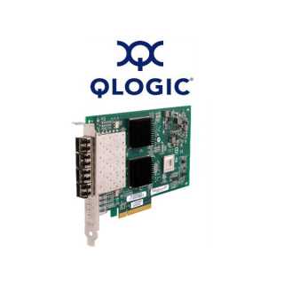 Qlogic - QLE2564-CK - 8Gb Quad Port FC HBA, x8 PCIe, SR LC multi-mode optic