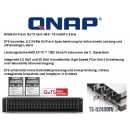 QNAP - TS-h2490FU-7232P-64G - NAS-Server - 24 Schächte - Rack - einbaufähig - PCI Express 3.0 x4 (NVMe) RAID 0 1 5 6 10 50 JBOD 60 RAM 64 GB 25 Gigabit Ethernet iSCSI Support