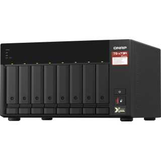 QNAP - TS-873A-8G - NAS-Server - 8 Schächte - SATA 6Gb/s - RAM 8 GB Gigabit Ethernet / 2.5 Gigabit Ethernet
