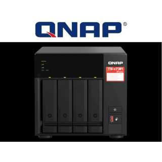 QNAP - TS-473A - NAS-Server - 4 Schächte - SATA 6Gb/s - RAM 8 GB - 2.5 Gigabit Ethernet