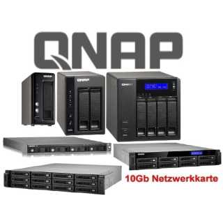 QNAP - TVS-h874-i7-32G - NAS-Server - 8 Schächte - SATA 6Gb/s - RAID 0 1 5 6 10 50 JBOD 60 RAID TP TM RAM 32 GB 2.5 Gigabit Ethernet iSCSI Support