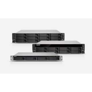 QNAP - TS-864EU-8G - 2U - 8x 2.5"/3.5" SATA 6Gbps - Intel® Celeron® N5105/N5095 4-core/4-thread processor, burst up to 2.9 GHz