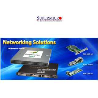 Supermicro - Add-on Card AOC-ATG-I2TM-O AIOM 2 Port 10GbE Ethernet