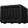 Synology - DS620slim - NAS-Server - 6 Schächte SATA 6Gb/s RAID 0 1 5 6 10 JBOD RAM 2 GB Gigabit Ethernet iSCSI