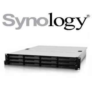 Synology - RX1217RP - Speichergehäuse - 12 Schächte (SATA-600) Rack einbaufähig 2U