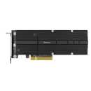 Synology - PCIE 3.0 M.2 SSD ADAPTER F/ - 2X M.2 NVME SSD...