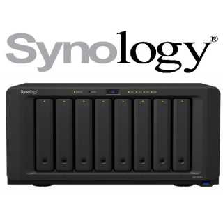 Synology - DiskStation DS1821+ 8-bay 4 x USB 3.2 Gen 1.2xeSATA AMD - NAS - Leergehäuse