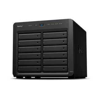 Synology - Disk Station DS2422+ - NAS-Server - 12 Schächte - SATA 3Gb/s RAID 0 1 5 6 10 JBOD RAM 4 GB Gigabit Ethernet iSCSI Support