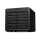 Synology - Disk Station DS2422+ - NAS-Server - 12 Schächte - SATA 3Gb/s RAID 0 1 5 6 10 JBOD RAM 4 GB Gigabit Ethernet iSCSI Support
