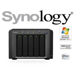 Synology - DiskStation DS1522+ 5-bay NAS, 8 GB DDR4 ECC SODIMM NAS 8 GB DDR4 ECC SODIMM