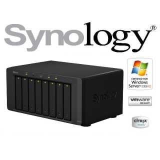 Synology - Disk Station DS1823XS+ - NAS-Server - 8 Schächte SATA 6Gb/s RAID 0 1 5 6 10 JBOD RAID F1 RAM 8 GB Gigabit Ethernet / 10 Gigabit Ethernet iSCSI Support