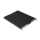 19 Zoll Schwerlastboden 1HE - 650mm tief - schwarz für Schränke 900/1000mm - 150kg - inkl. Schrauben