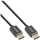 InLine® - DisplayPort 1.4 Kabel Slim, 8K4K, schwarz, vergoldete Kontakte, 1mSlim DisplayPort 1.4 Kabel, super dünnes Kabel mit nur 4,8mm Durchmesser