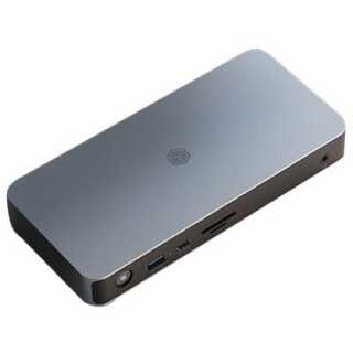 ICY BOX - IB-DK2880-C41 - MULTIDOCK - USB4® auf 2x HDMI® 2.1, 2,5 Gigabit LAN, 3x USB 3.2 Gen 2 - anthr./black