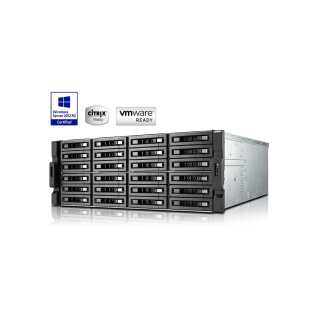 QNAP - TL-R2400PES-RP - Festplatten-Array - 24 Schächte (SATA-600 / SAS-3)SAS 12Gb/s (extern) Rack einbaufähig 3U