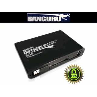 Kanguru - 8TB Kanguru Defender 350 SSD - Encrypted USB3.0 Solid State Drive (FIPS 140-2)