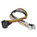 Supermicro - 55cm Slimline x8 to 2x U.2 PCIE with Power...