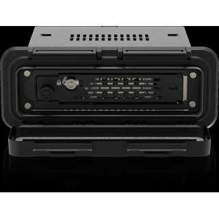 ICY DOCK - ToughArmor - MB491SKL-1B - Robustes 1-Bay 2,5" SAS/SATA HDD/SSD Wechselrahmen-Gehäuse mit wasserfester Frontblende und doppelte Verriegelung für 3,5" Schacht
