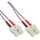 InLine - LWL Duplex Kabel, SC/SC, 50/125µm, OM4, 2m