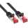 InLine - Patchkabel, S/FTP (PiMf), Cat.6, 250MHz, halogenfrei, Kupfer, schwarz, 15m