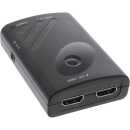 InLine - Displayport zu 2x HDMI Splitter/Verteiler,...