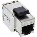 InLine - Keystone RJ45 Buchse / Buchse Einsatz, SNAP-In,...