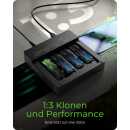 ICY BOX - IB-4013MCL-C4 - 4 fach Clone und DockingStation...