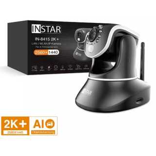 Instar - IN-8415 2K+ schwarz - LAN / PoE / WLAN Version