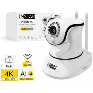 Instar - IN-8815 4K weiß - LAN / PoE / WLAN Version