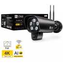 Instar - IN-9808 4K schwarz - LAN / PoE / WLAN Version