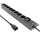 InLine - 19" Steckdosenleiste, 8-fach Schutzkontakt, C14 Stecker, Überlastschutz
