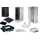 Triton - 19" Steckdosenleiste 8-fach, Triton - RAB-PD-X04-A1, mit Schalter/Kontrolllampe, max. 16A
