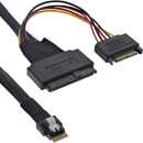InLine - Slim SAS Kabel, SFF-8654 4i zu U.2 SFF-8639 +...